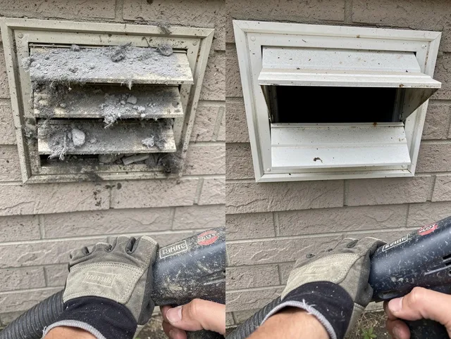 Professional dryer exhaust vent cleaning by Brecksville Dryer Vent Cleaning in Brecksville