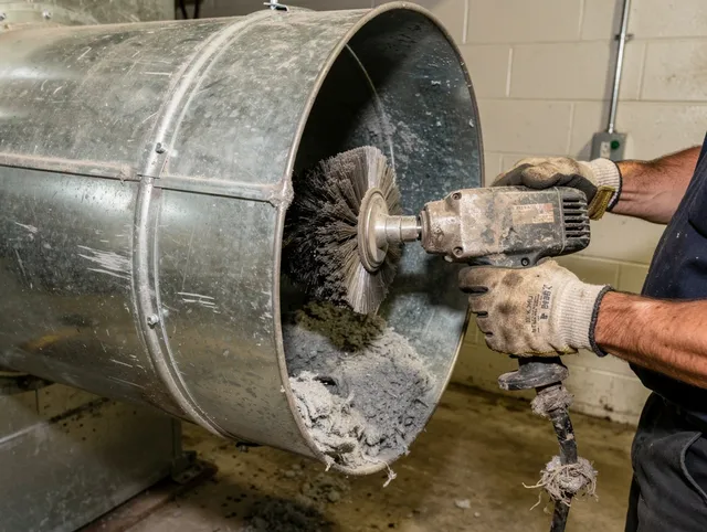 Industrial-grade dryer vent cleaning by Brecksville Dryer Vent Cleaning in Brecksville