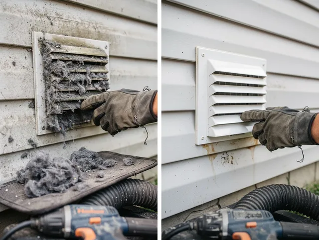 Residential dryer vent cleaning by Brecksville Dryer Vent Cleaning in Brecksville